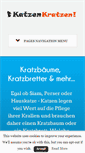 Mobile Screenshot of katzen-kratzbaum.info